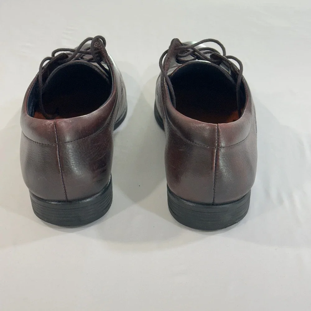 Belvedere Simone Oxford Mens 14D Brown Leather Cap Toe Dress Shoes Brogue Brazil